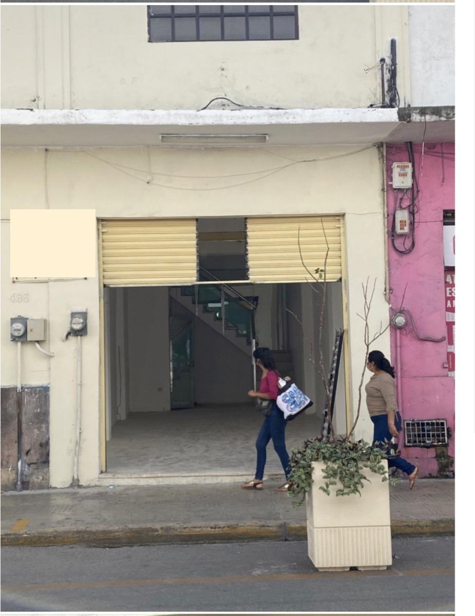 Renta de local comercial en el centro de Mérida