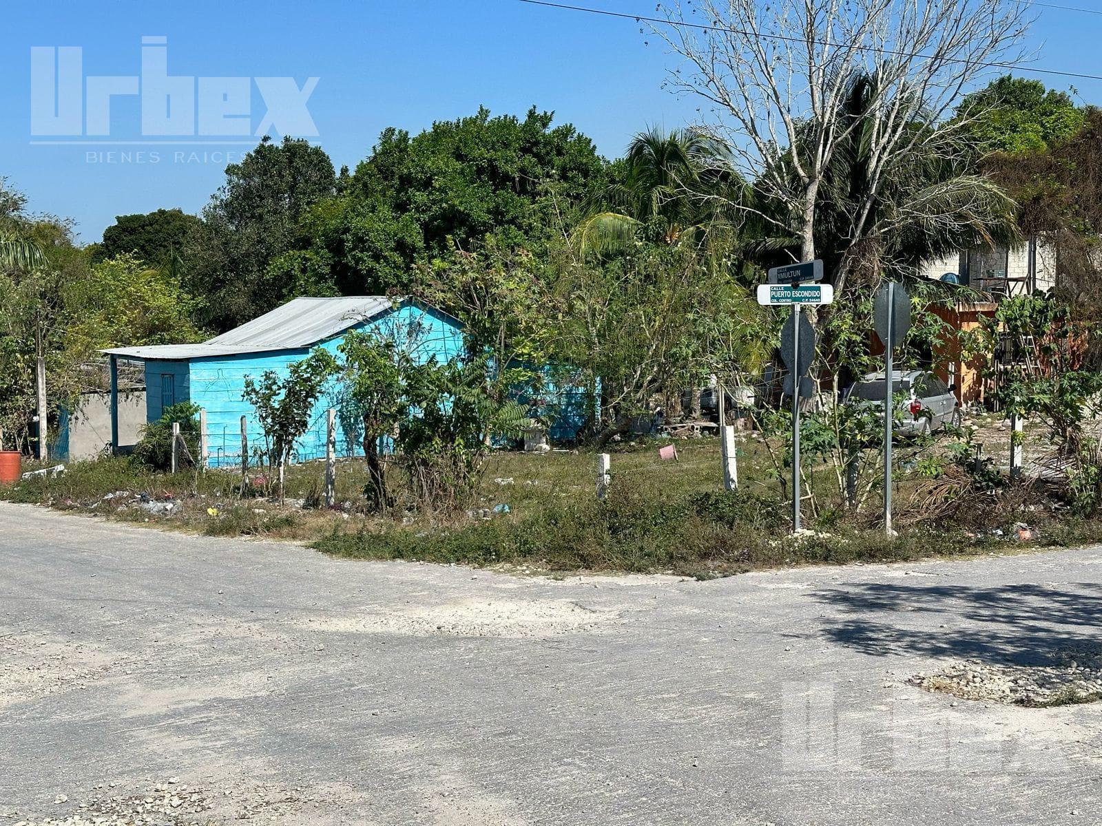 SE RENTA TERRENO EN ESQUINA, EN XPUJIL, CAMPECHE