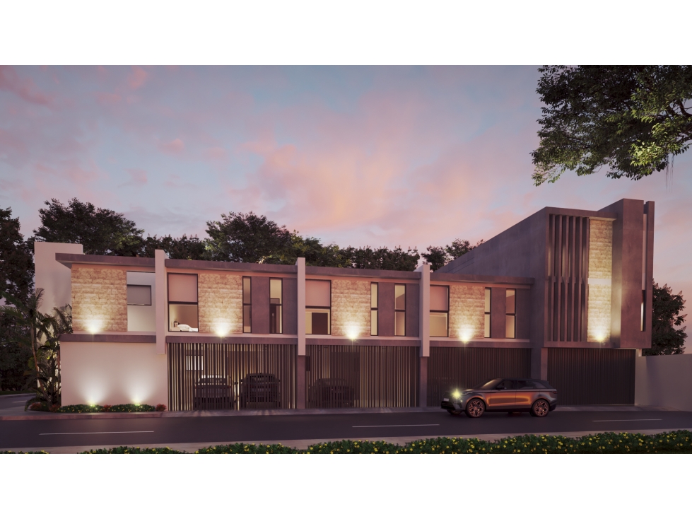 Xcumpich Luxury Townhouses en Venta Ubicados en Vitela