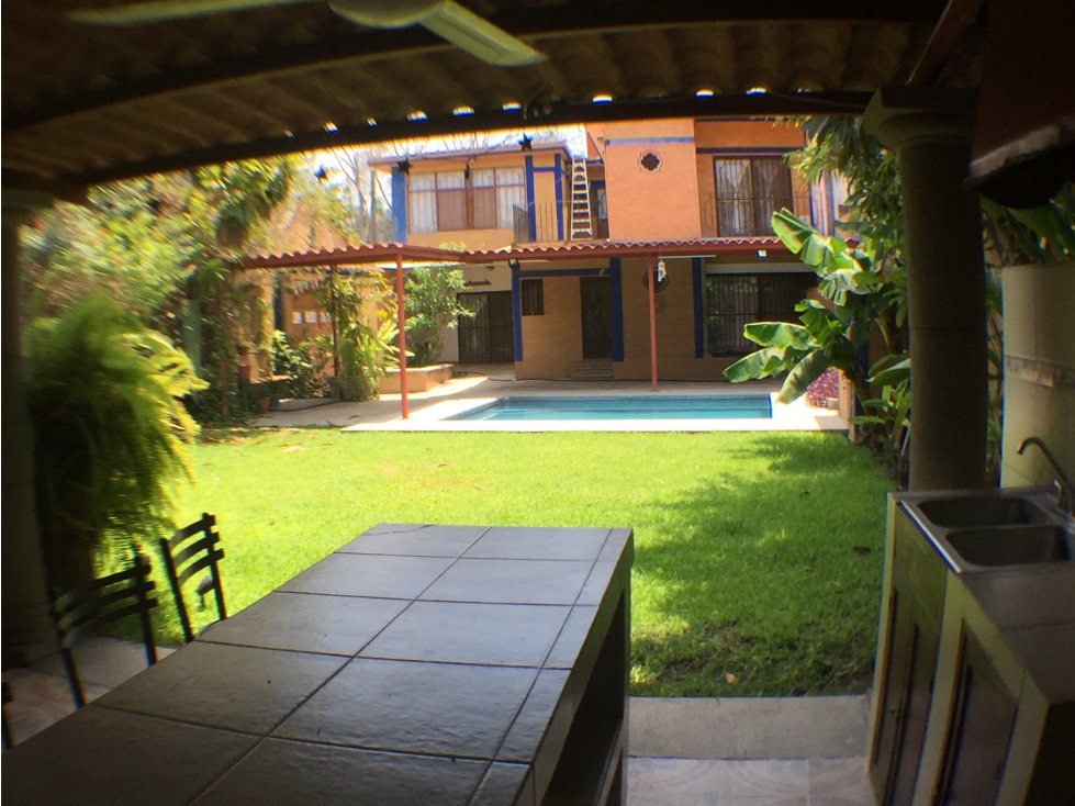 Casa en venta en Chiconcuac Morelos con alberca