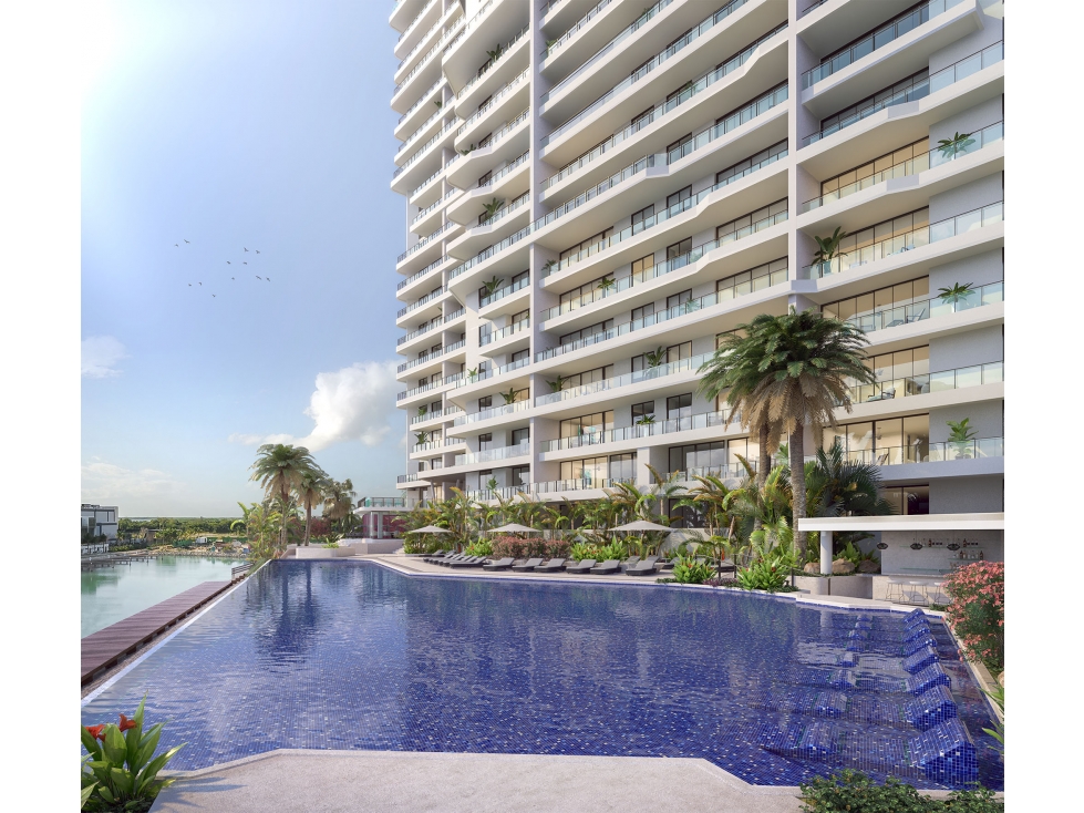 Venta Departamento Blume Boutique Condos Cancun