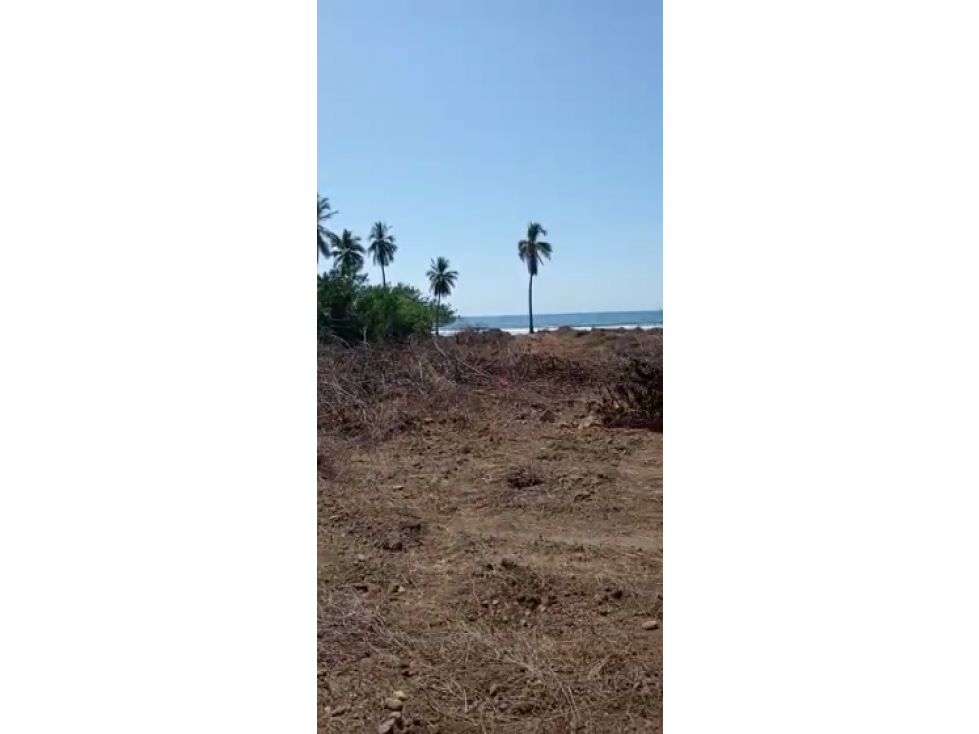 Se vende terreno en playa troncones a 10 min de Ixtapa