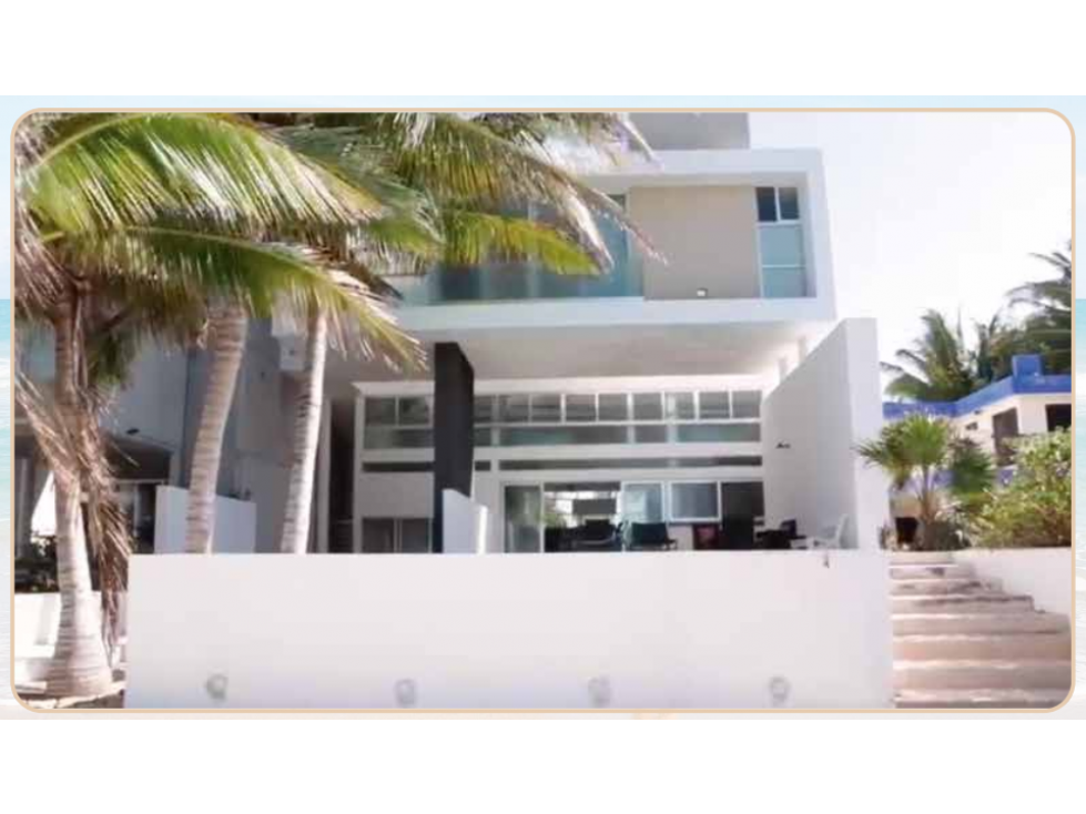 Bellísima casa de playa en Uaymitun, Yucatán