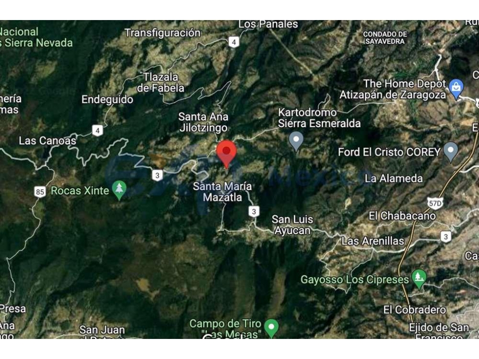 VENTA DE OPORTUNIDAD DE TERRENO 3500 MTS EN JILOTZINGO, SANTA MARÍA