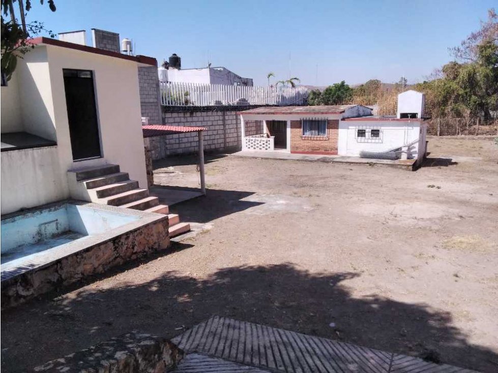 Lote de 716 metros con 2 bungalows en Tonatico Estado de México