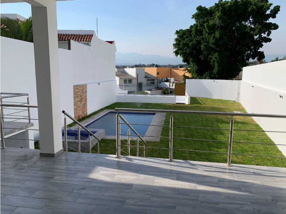 Venta de casas en venta con alberca en Burgos Cuernavaca Morelos