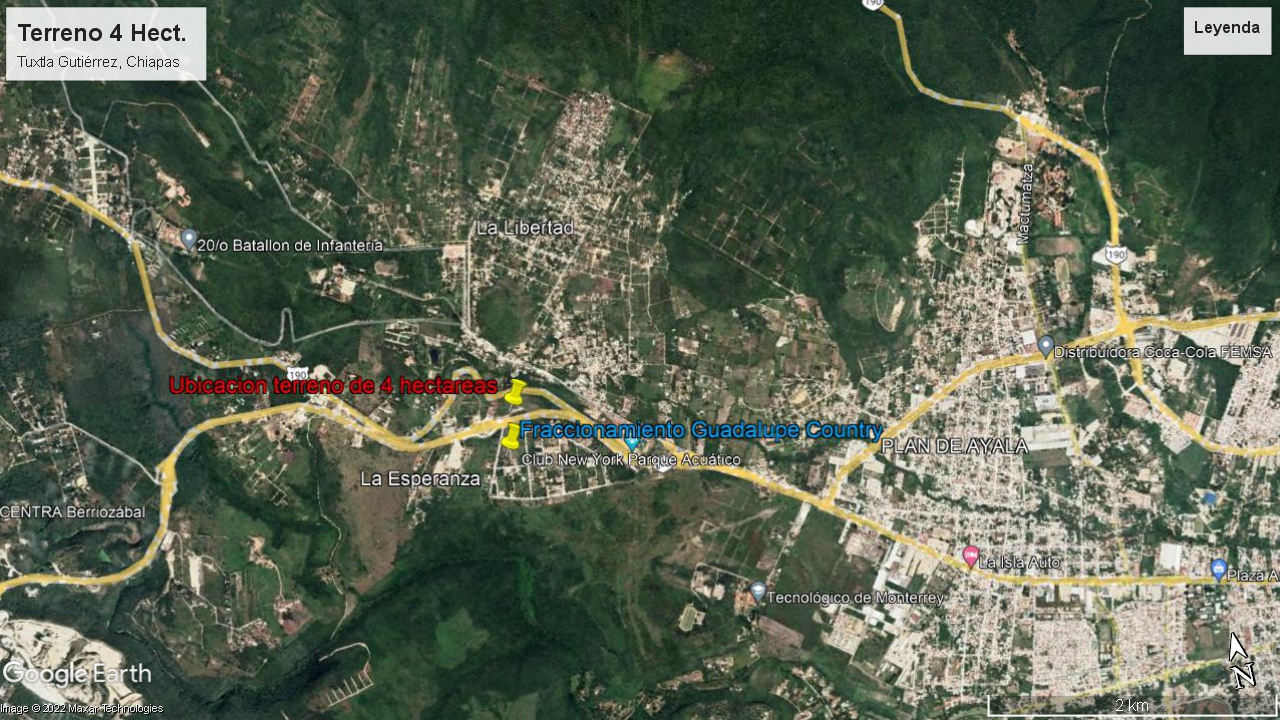 TERRENO DE 4 HECTÁREAS, SALIDA DE LA CIUDAD, SOBRE LA AUTOPISTA